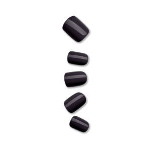 imPRESS Color Press On Nails - All Black